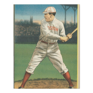 Tris Lautsprecher Red Sox Grosses Baseball 1911 Künstlicher Leinwanddruck