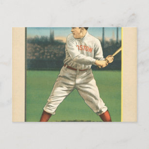 Tris Lautsprecher Red Sox Grosses Baseball 1911 Postkarte
