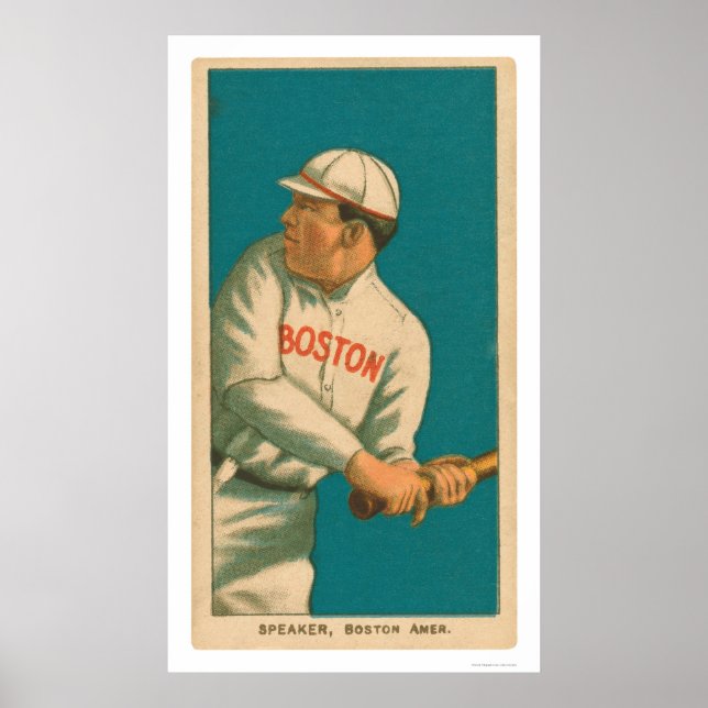 Tris Speaker Baseball 1911 Poster (Vorne)