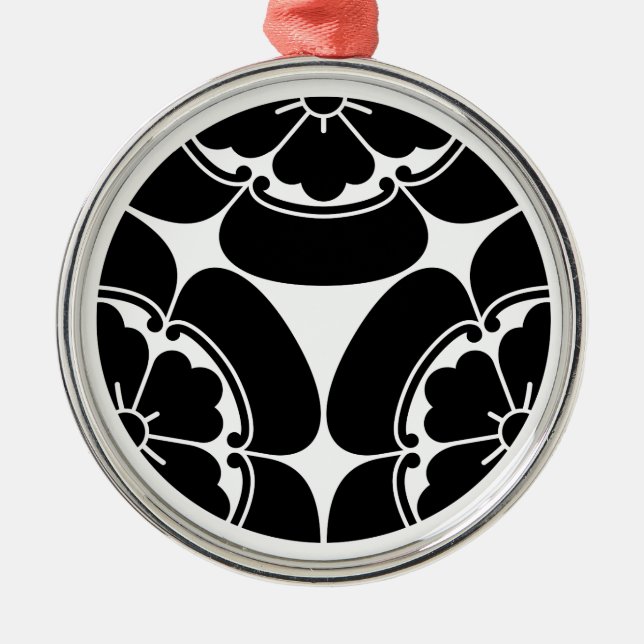 Trisected mokkos ornament aus metall (Vorne)