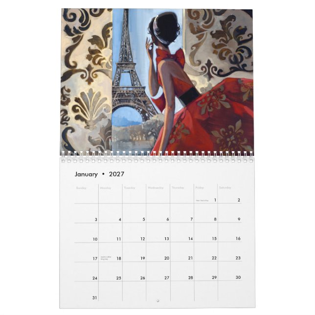 Trish Biddle bezaubernder fabelhafter Kalender (Jan 2027)