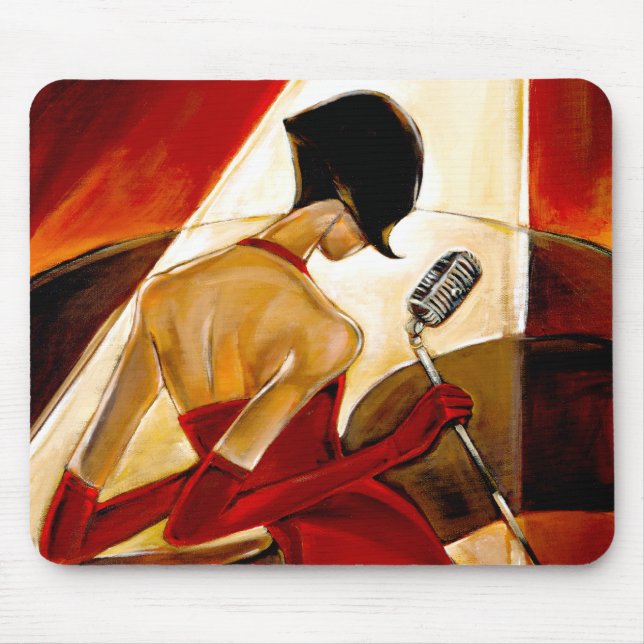 Trish Biddle Fieber Mousepad (Vorne)