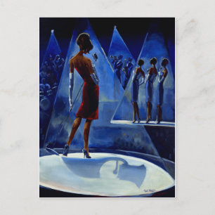 Trish Biddle Glammys Postkarte