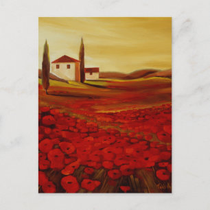 Trish Biddle Tuscany Serie Postkarte