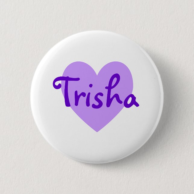 Trisha im Lila Button (Vorderseite)