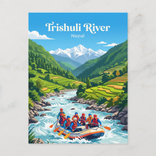 Trishuli Fluss Nepal Postkarte