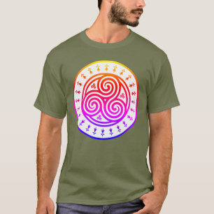 Triskele Breizh - Rainbow T-Shirt