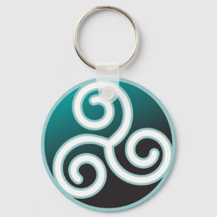 Triskele Celtic-Spirale Schlüsselanhänger