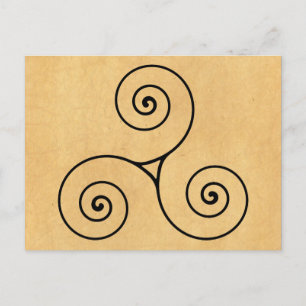 Triskele Postkarte