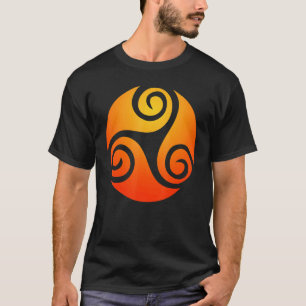 Triskelion Mystic Symbol Spirituell T-Shirt