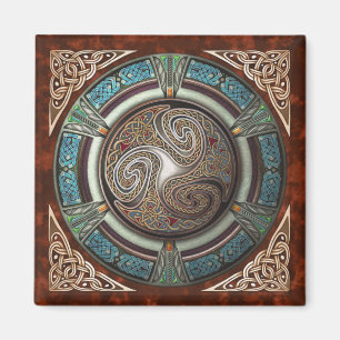 Triskelion quadratischer Magnet