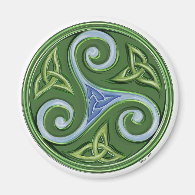 Triskelle Magnet (Vorne)