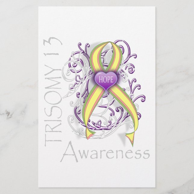 Trisomy 13 Bewusstsein (Vorderseite)