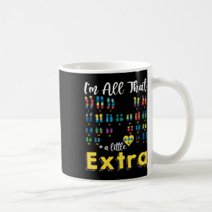 Trisomy 21 Xx Extra Chromosome Girl World Down Syn Kaffeetasse