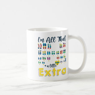 Trisomy 21 Xy Extra Chromosom Boy World Down Synd Kaffeetasse