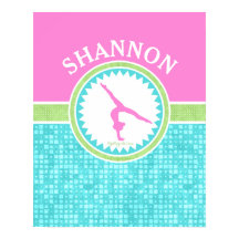 Trisonfarben-Gymnastik mit Aqua Tile