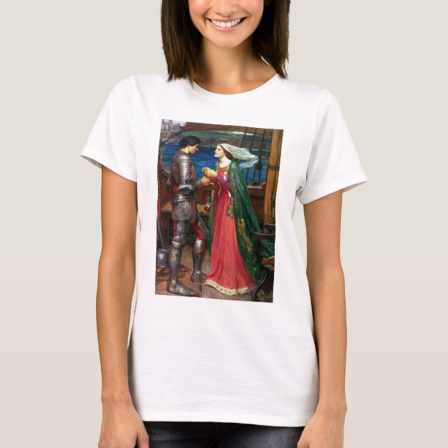 Tristan and Isolde, c. 1916 by John Waterhouse T-Shirt (Vorderseite)