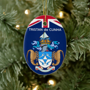Tristan da Cunha Keramik Ornament