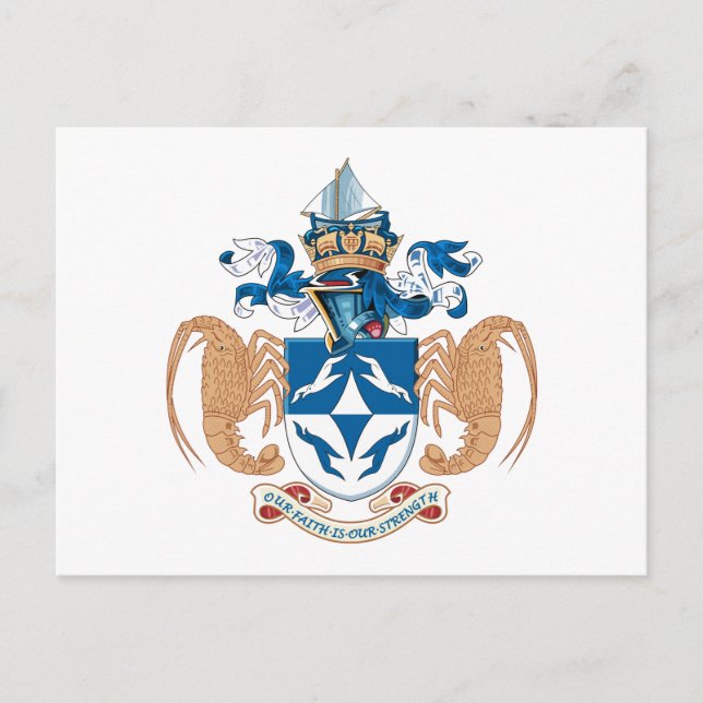 Tristan da Cunha Postcard Postkarte (Vorderseite)