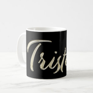 Tristan Name whitegold Tasse Teetasse Kaffeetasse