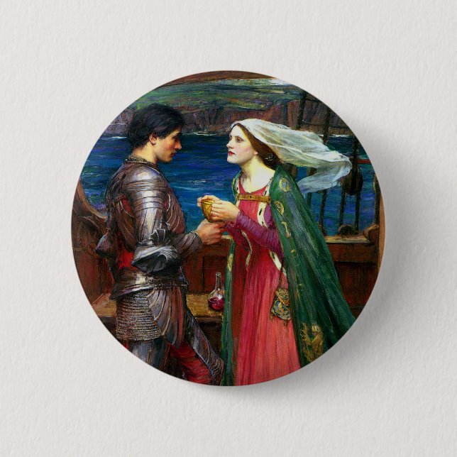 Tristan und Isolde, c. 1916 von John Waterhouse Button (Vorderseite)