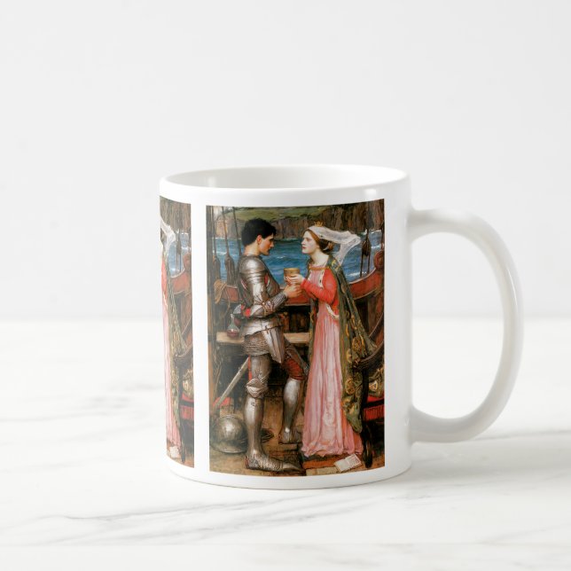 Tristan und Isolde Kaffeetasse (Rechts)