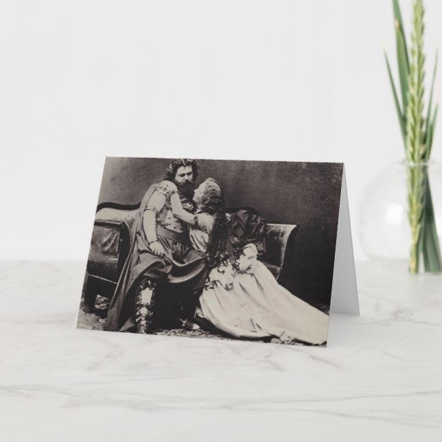 Tristan und Isolde Karte (Vorderseite)