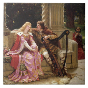 Tristan und Isolde (mittelalterliche Romantik) Vin Fliese