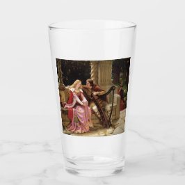 Tristan und Isolde (mittelalterliche Romantik) Vin Glas