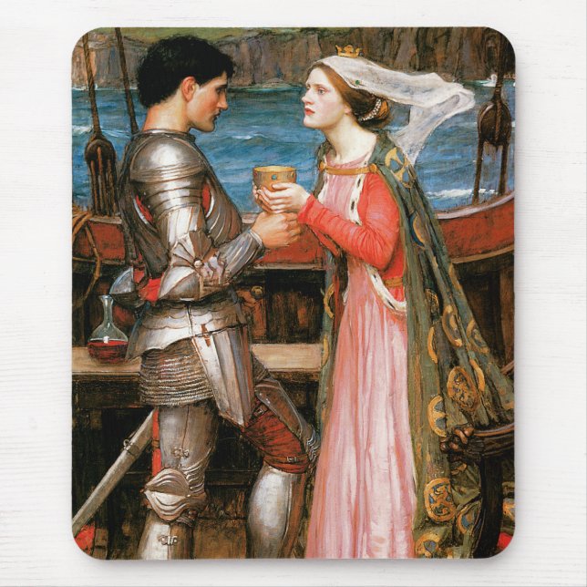 Tristan und Isolde Mousepad (Vorne)