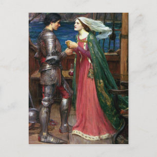 Tristan und Isolde Postcard Postkarte