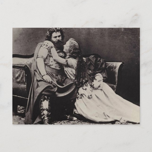 Tristan und Isolde Postkarte (Vorderseite)