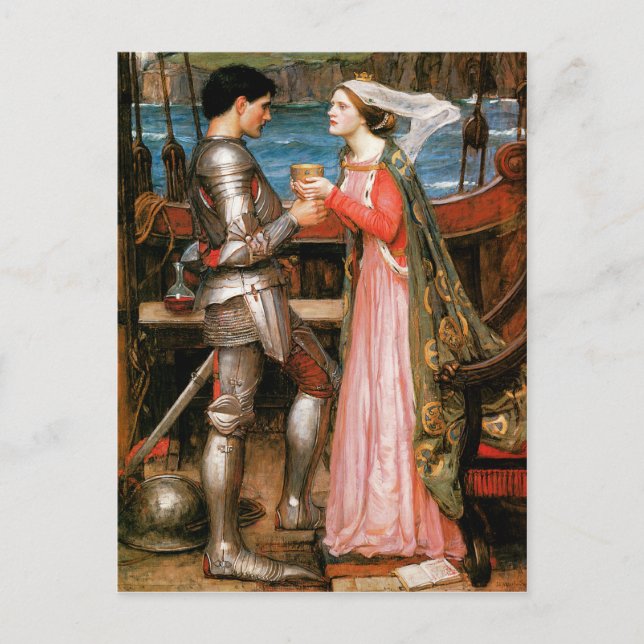 Tristan und Isolde Postkarte (Vorderseite)