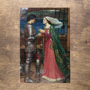 Tristan und Isolde von John William Waterhouse Puzzle