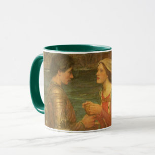 Tristan und Isolde von John William Waterhouse Tasse