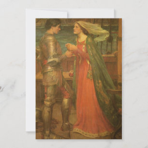 Tristan und Isolde von JW Waterhouse Wedding Save The Date