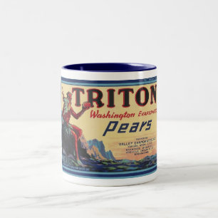 Triton-Birnen Zweifarbige Tasse