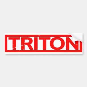 Triton Briefmarke Autoaufkleber
