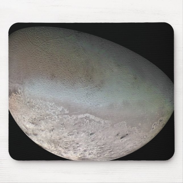 Triton, der größte Mond des Planeten Neptun Mousepad (Vorne)