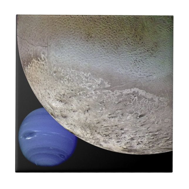 Triton mit Neptun Fliese (Vorderseite)