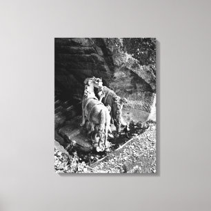 Tritonen, die die Pferde der Sonne bewässern Leinwanddruck