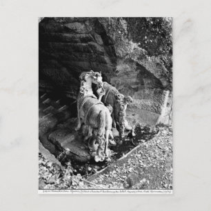 Tritonen, die die Pferde der Sonne bewässern Postkarte