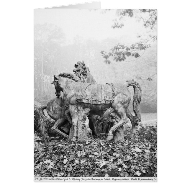 Tritonen, die zwei Pferde der Sonne pflegen (Vorne)