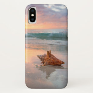 Tritonshorn-Muschel auf dem Strand   Jamaika Case-Mate iPhone Hülle