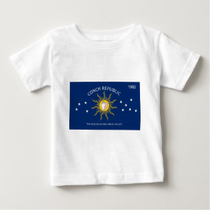 Tritonshorn-Republik-Flagge Baby T-shirt