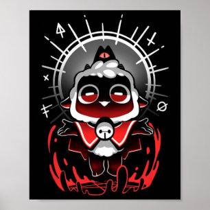Tritt dem Kult bei - Kult des Lammes Süßer Gamer K Poster
