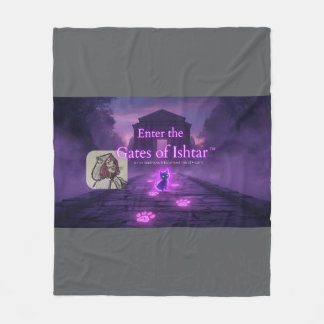 Tritt durch die Tore von Ishtar Fleecedecke