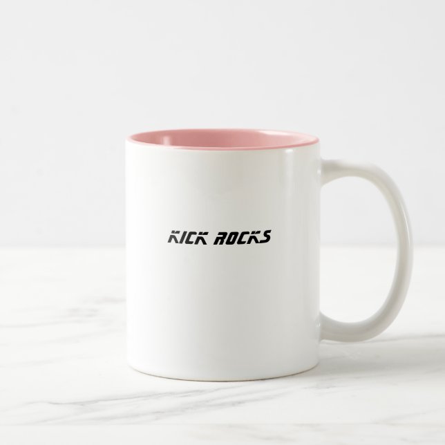 TRITT-FELSEN ZWEIFARBIGE TASSE (Rechts)