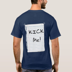 Tritt Mich Schild T-Shirt