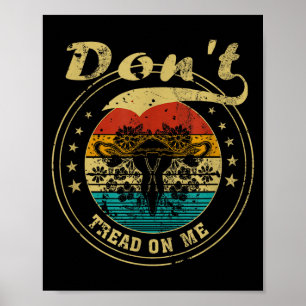 Tritt nicht auf meinen Uterus Poster